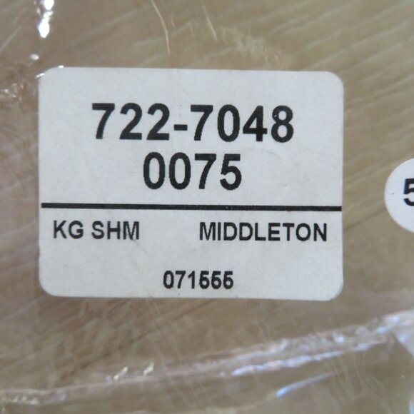 New Vintage 2006 JCPenney Middleton King Pillow Shams Pair of 2 Quilted Red USA - Picture 11 of 14